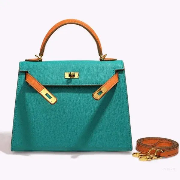 Structured Top Handle Handbag – Iconic Elegance & Timeless Design