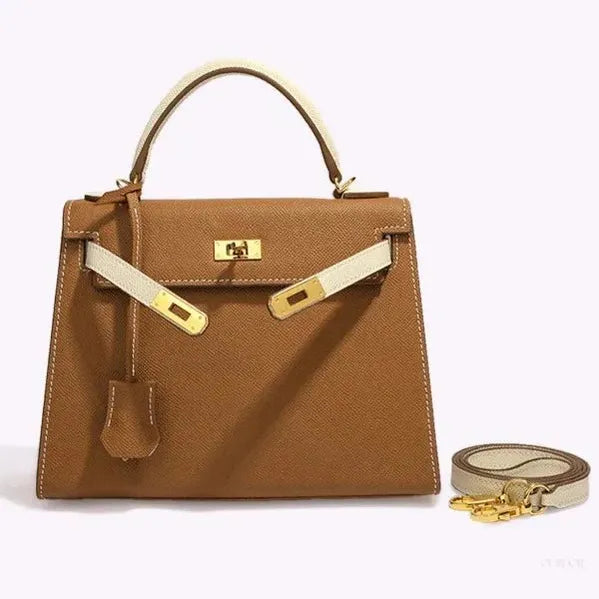 Structured Top Handle Handbag – Iconic Elegance & Timeless Design
