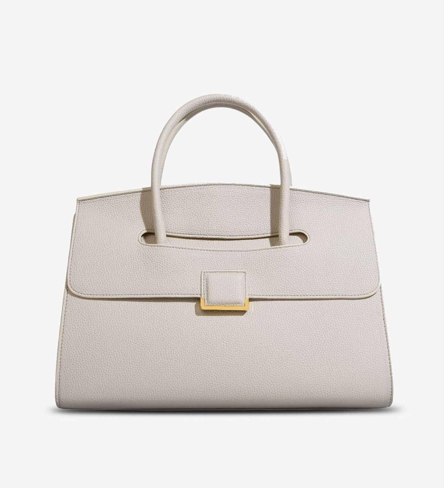 Structured Top-Handle Satchel – Elegant Classic Handbag