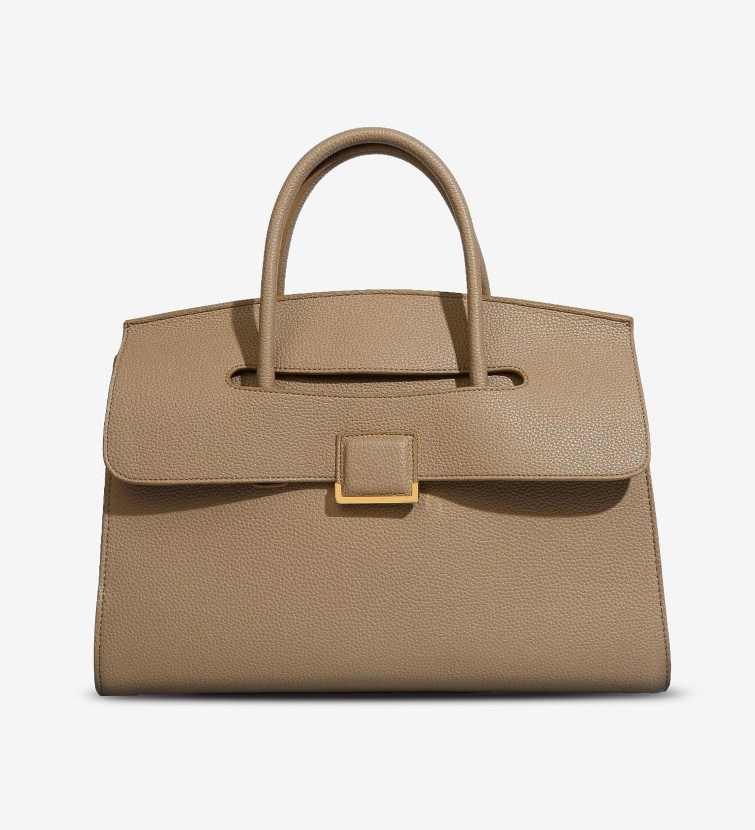 Structured Top-Handle Satchel – Elegant Classic Handbag