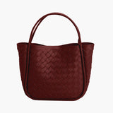 Woven Black Tote Bag — Timeless elegance with everyday functionality