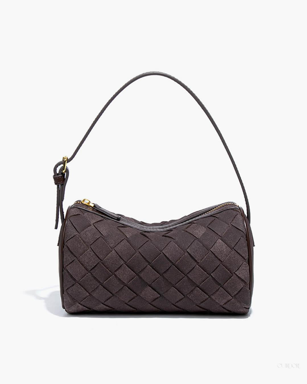 Woven Shoulder Bag — Effortless sophistication with a soft textured finish