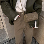 Woven Shoulder Bag — Effortless sophistication with a soft textured finish