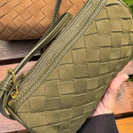 Woven Shoulder Bag — Effortless sophistication with a soft textured finish