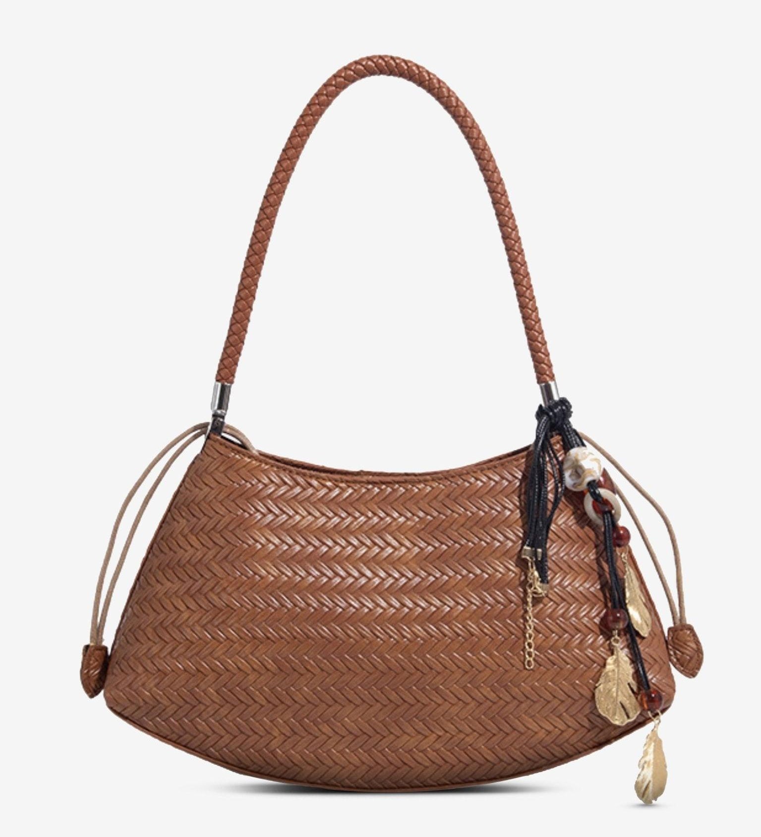 Woven Shoulder Hobo Shoulder Bag for Women – Chic & Boho-Inspired